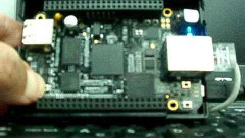 beaglebone sd boot ; must wait  untill LEDs  start blinking