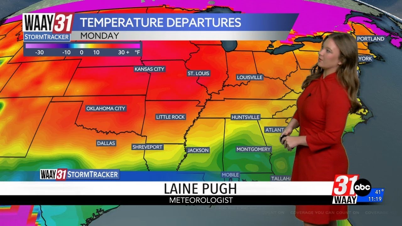 Brief warm up before our next major cool down