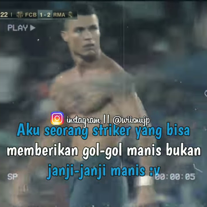 Buat story wa qotes sepakbola kekinian // CR7 goal indah