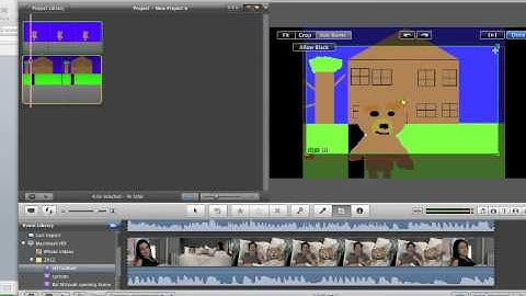 How to make animation in Imovie