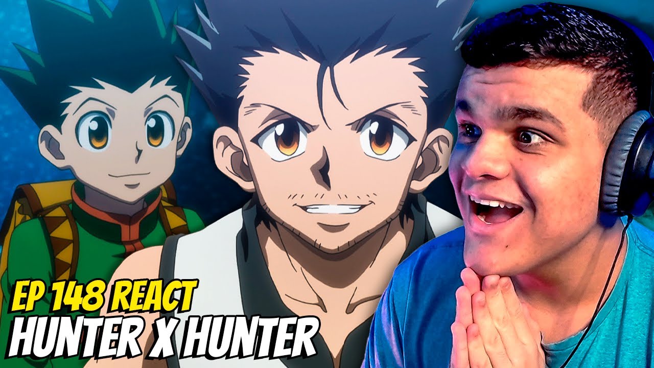 LEORIO VAI SER PRESIDENTE? ASSISTINDO HUNTER X HUNTER PELA PRIMEIRA VEZ EP  144 REACT 