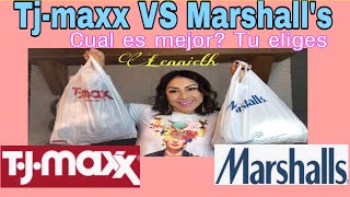 MARSHALLS VS TJMAXX  Cual tiene mejores ofertas? Tu eliges! RETO DE LOS $50 dllrs