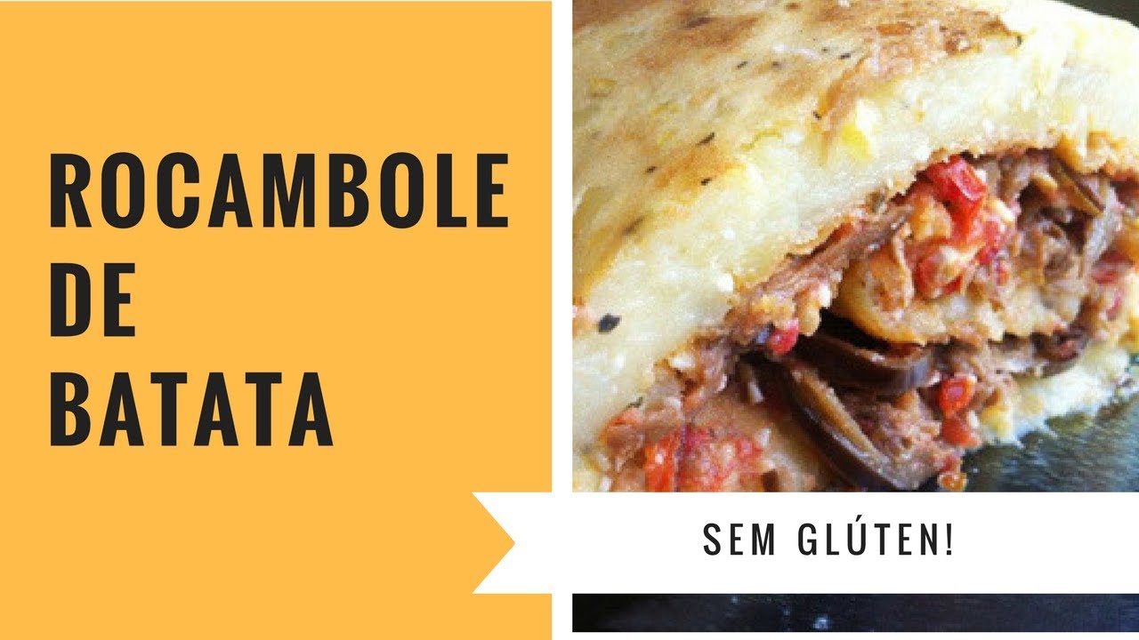 ROCAMBOLE DE BATATA: DELÍCIA SEM GLÚTEN | VEGAN | BAMBU CHUVEROSO