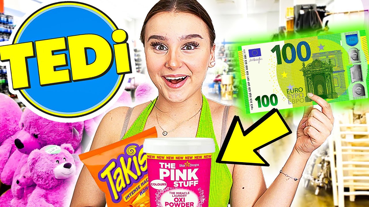 100€ bei TEDI ausgeben ! 🛍🤫(Challenge) - Celina