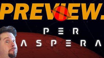 Per Aspera - PREVIEW (Is it just a better-looking Surviving Mars?)