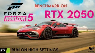 Forza Horizon 5 | BENCHMARK and GAMEPLAY on ASUS TUF F15