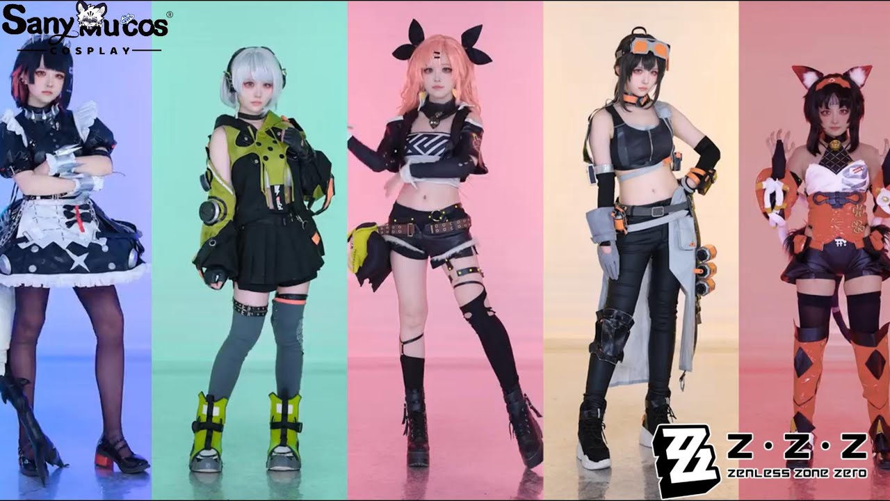 【SanyMuCos】Zenless Zone Zero Members Dance Together！~#cosplay #ZenlessZoneZero #ZenlessZoneZerocos