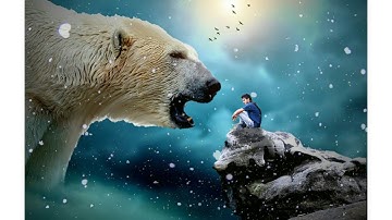 31k my last video!!!!  | Picsart big bear manipulation | Fantasy editing