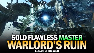 Solo Flawless Master Warlord's Ruin Dungeon [Destiny 2]