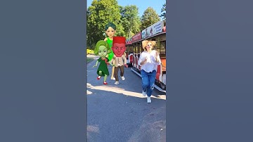 Inside Out VS Squid game Doll #insideout2 #squidgame #funny #shorts