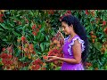 Rambutan fruit recipe 🍒 Sweet & Sour Sinhalese Fruit Dishes | Sri Lankan Food | Nature Cooking