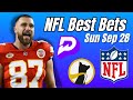 NFL WEEK 4 BEST BETS!! FOR SUNDAY SEPTEMBER 28 On PRIZEPICKS and UNDERDOG IN THE NFL 09/27/25