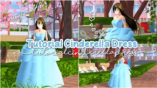 Tutorial Cinderella Dress ✨🌸 : Sakura School Simulator