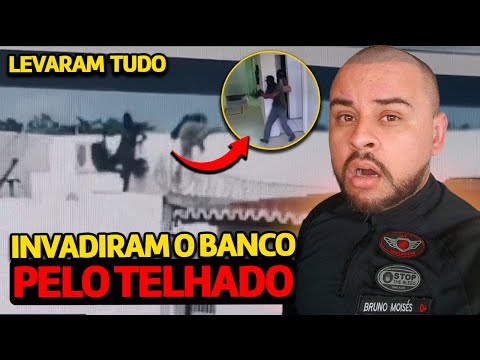 Miniatura do vídeo: ⚠️URGENTE! Homens Invadiram o Banco PELO TELHADO - A Falha de Segurança que Ninguém Viu!