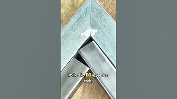 Wacht… Zo snijd je 45° metaal?! 🤯#shorts