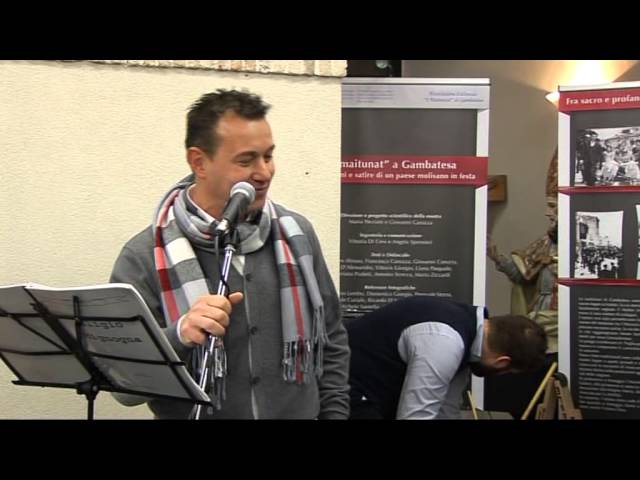 Gambatesa 30-12-2013 convegno: canzone "teresina"