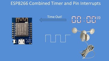 Tech Note 125 - ESP8266 Combined timer and pin interrupts to measure wind speed sensors