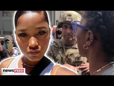 Keke Palmer Makes Plea For National Guard To March Beside Her!