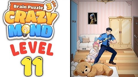 Brain Puzzle 3 Crazy Mind Level 11 Find Pervert Walkthrough