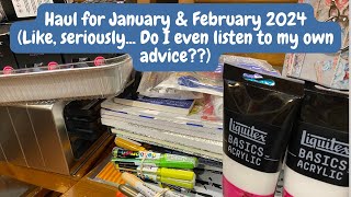 January/February 2024 colouring books and/or supplies haul | Adult Colouring