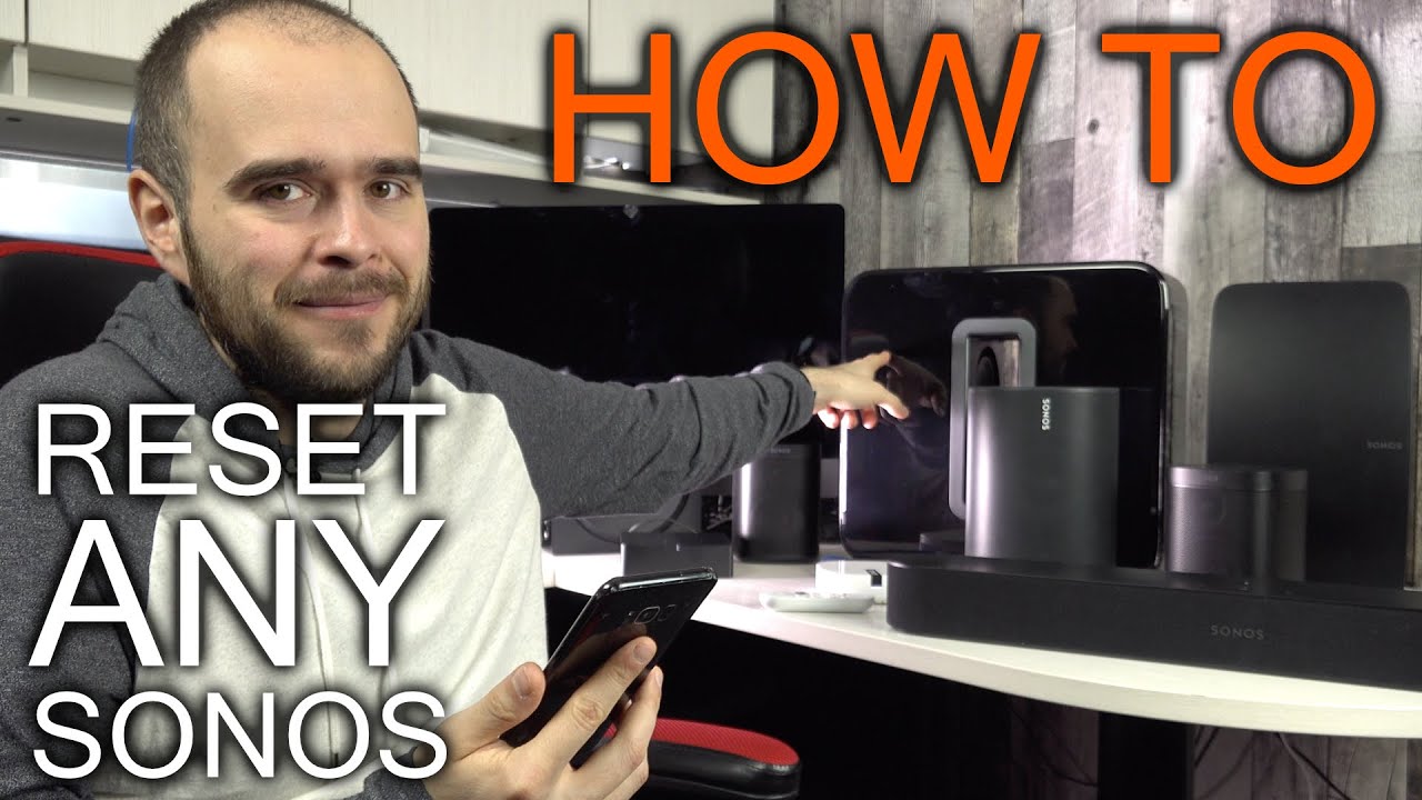 How to Reset any Sonos Speaker YouTube