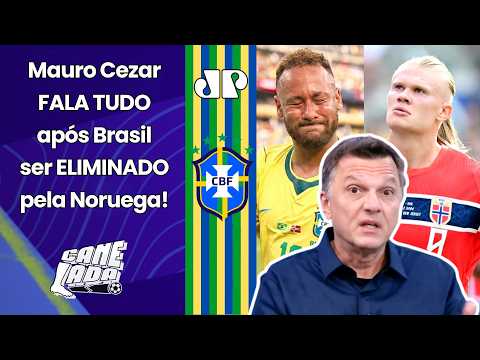 MAURO CEZAR DETONA após ELIMINAÇÃO do BRASIL! "NÃO É COINCIDÊNCIA!!! ESSA QUEDA pra NORUEGA é..."