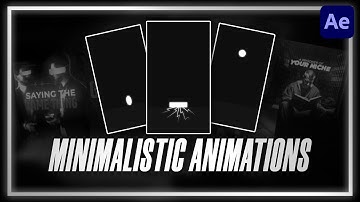 How to make animations like dan koe - Minimalistic Animations in After Effects