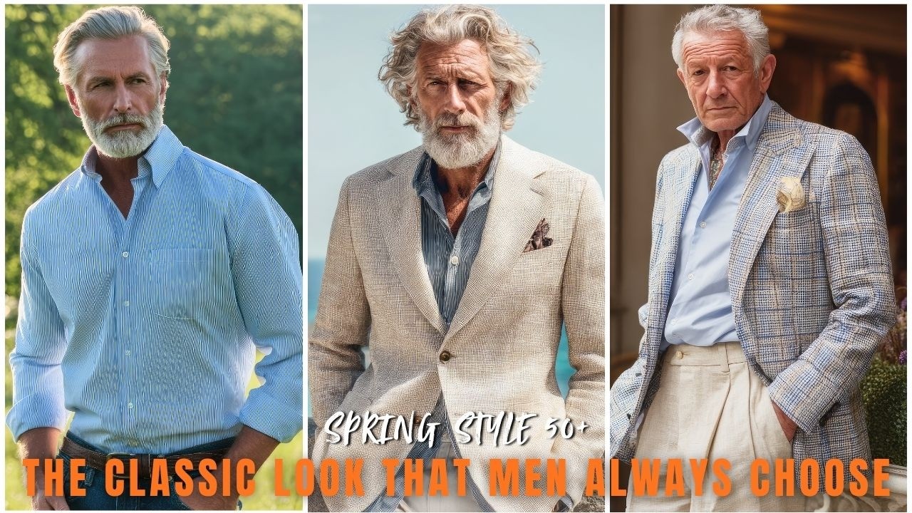 Идеи весенних образов, к которым постоянно возвращаются мужчины старшего возраста (20 вариантов) ...