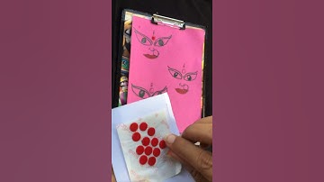 FINE MOTOR- bindi activity #navaratriseries DAY4