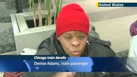 32 hurt as Chicago train derails at O
