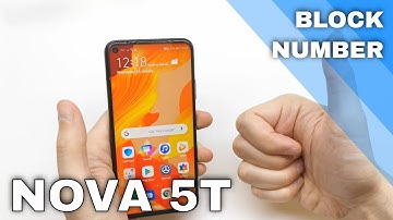 How to Block Number / Blacklist in HUAWEI Nova 5T