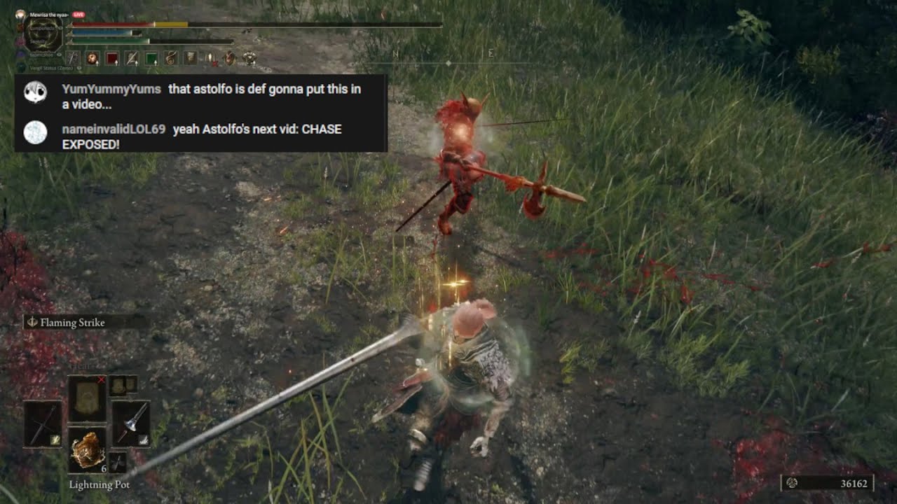 Chase exposed!as being very strong at the game Elden Ring YouTube