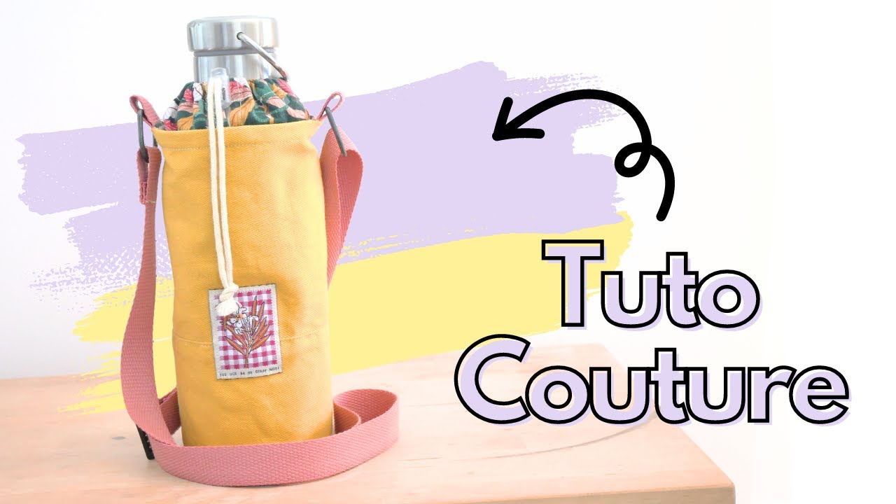 le-sac-porte-gourde-tr-s-pratique-couture-facile-youtube