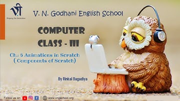 Computer for Class 3 | Ch: 6 Animations in Scratch(Part-2) By Rinkal Bagadiya