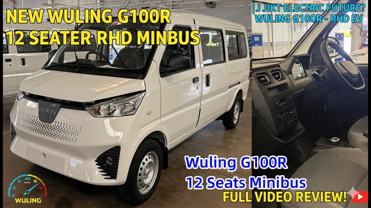 Wuling G100R Review: Everything You Need to Know | RHD, 12 Seats, Price