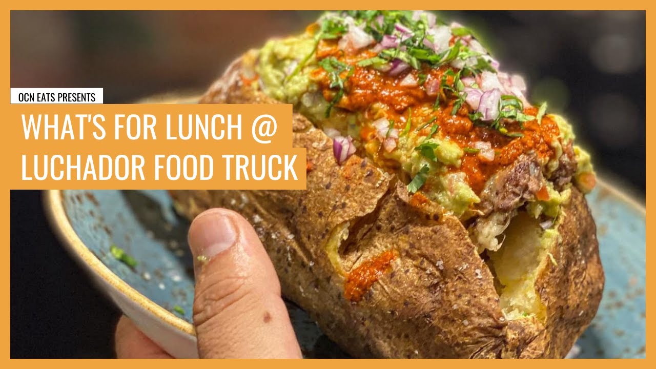 What's for Lunch? | Luchador Food Truck - YouTube