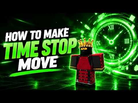How to make a TIME STOP Ability in Roblox Studio