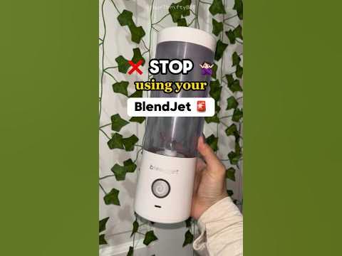 🚨 Why you should STOP using your BlendJet Portable Blender #blendjet #