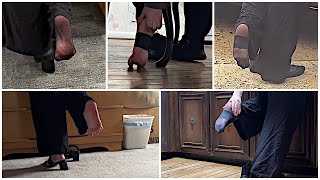 Shoeplay Compilation Of Heel Pain & Toes Pain