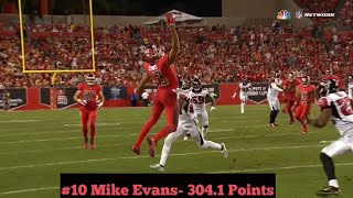 2016-2017 NFL Fantasy Point Leaders