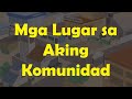 Mga lugar sa aking Komunidad