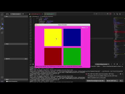 [pygame]시뮬레이트 플레이영상