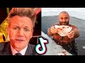 Gordon Ramsay Reacts To Tiktok Cooking Videos | ICE Sandwich And More