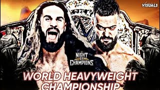 Night Of Champions 2023 Match Card Predictions