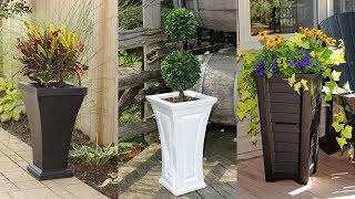Mayne Tall Patio Planters