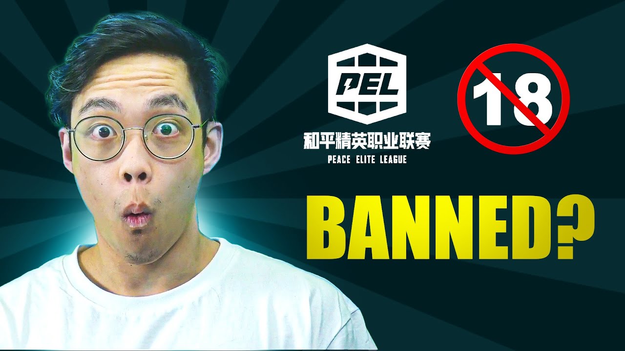 ❗️❗️ NEW CHINA LAW ❗️❗️ UNDER 18 PLAYERS BANNED IN CHINA - PEL