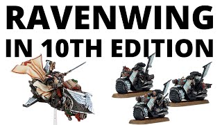 Ravenwing in Warhammer 40K 10th Edition  Company of Hunters and Codex Dark Angels Bikes + Speeders