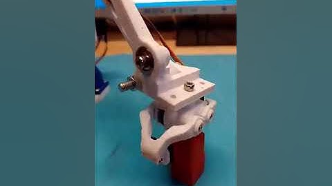 The construction of Robot Arm grabs objects autonomously