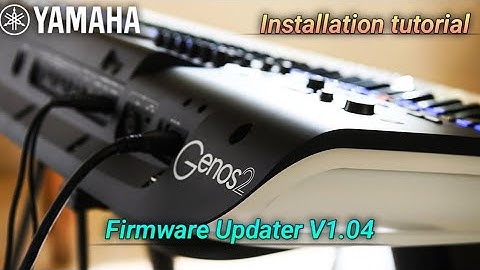 How to update your Genos 2 Firmware V1.04 | Installation Tutorial