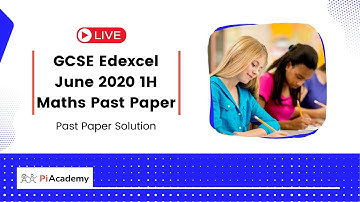 GCSE Edexcel June 2020 1H Maths Past Paper Solution | Gauranteed Grade 8/9